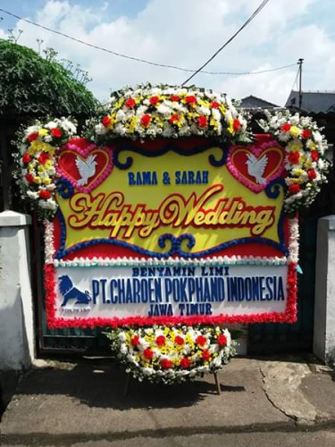 Karangan Bunga Pernikahan  di Serdang Bedagai